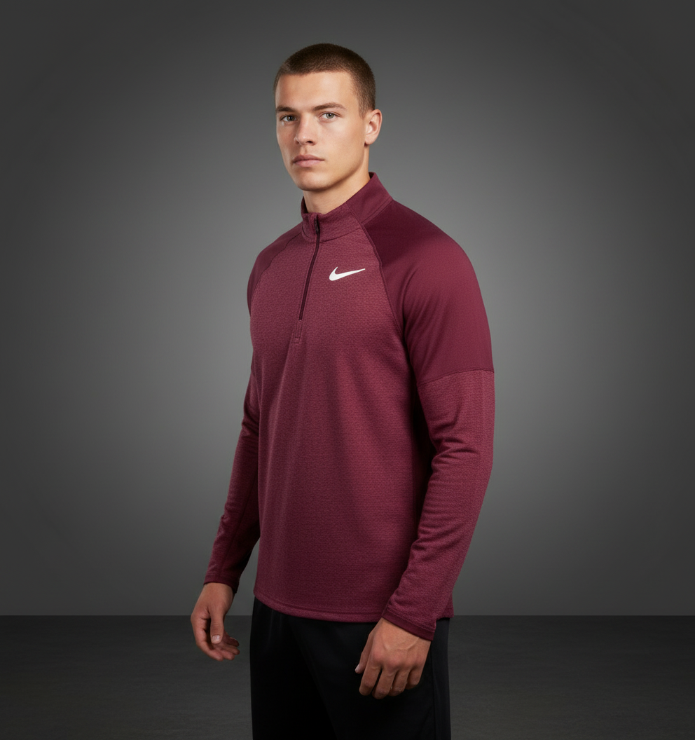 Nike Element Maroon 1/4 Zip
