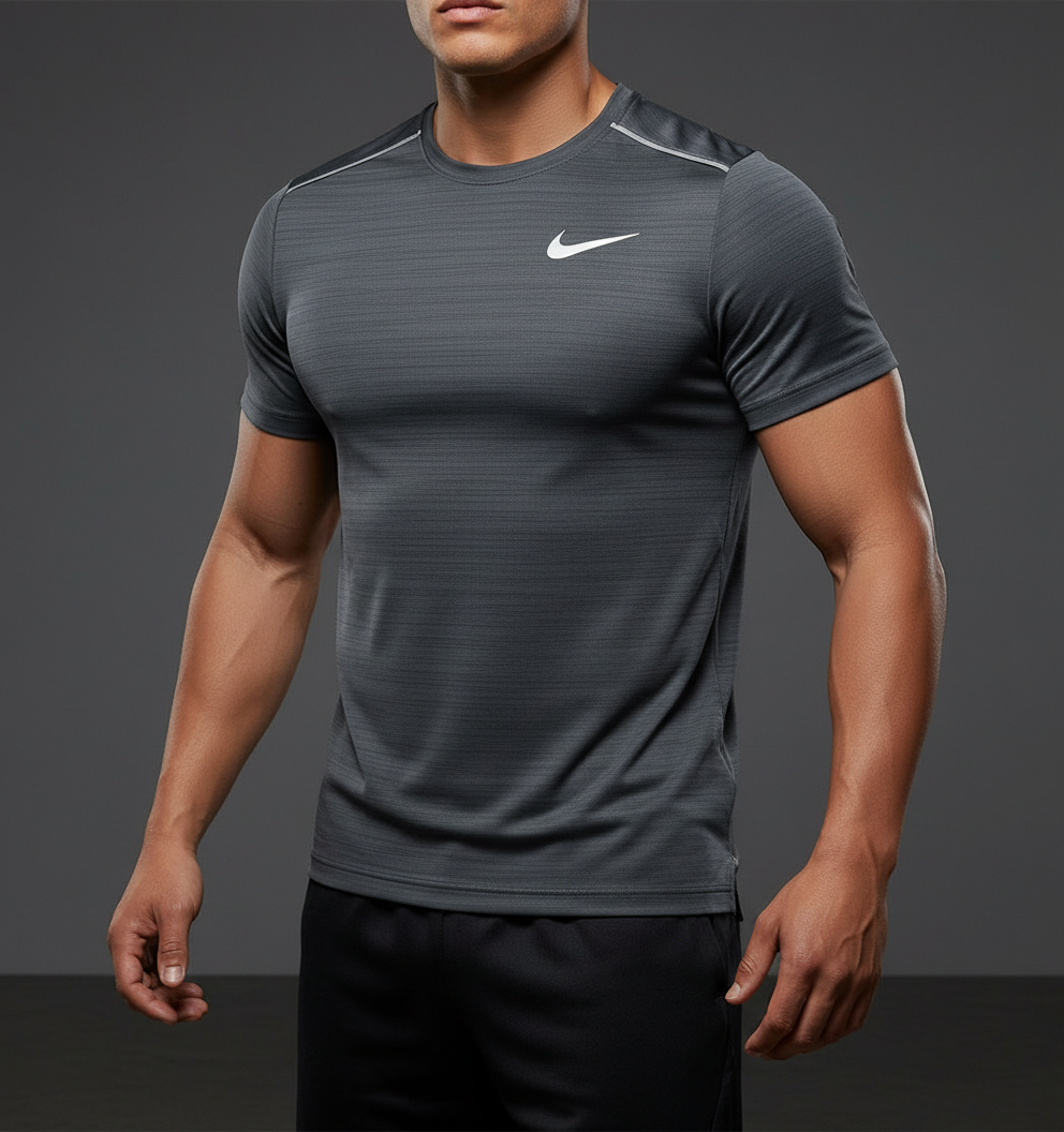 Nike Miler 1.0 Grey T-Shirt