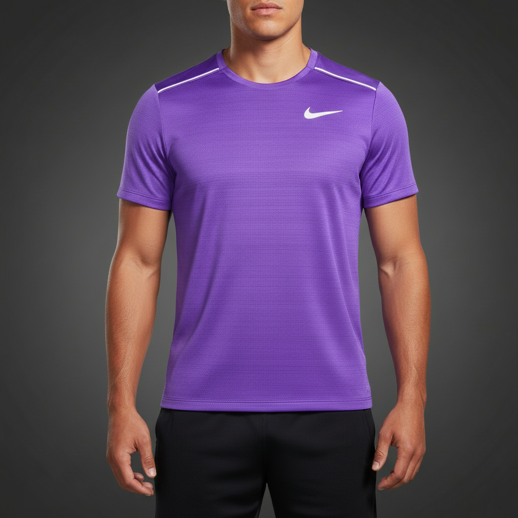 Nike Miler 1.0 Violet T-Shirt
