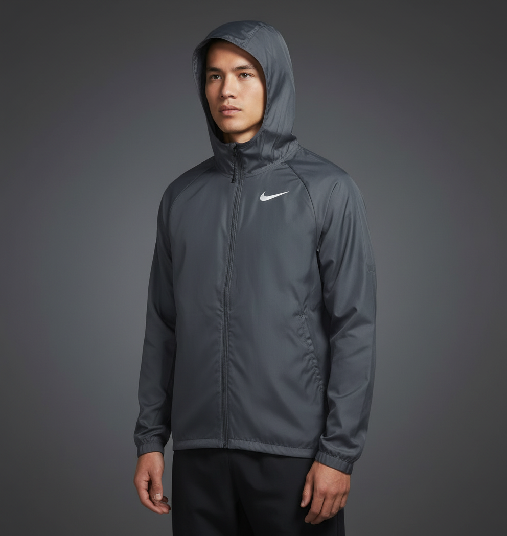 Nike Essential Windrunner Grey Jacket