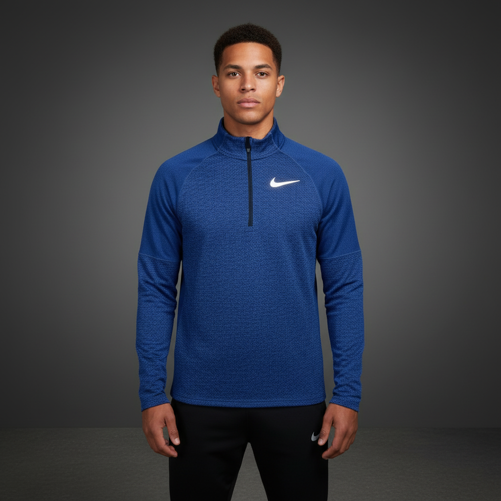 Nike Element Blue 1/4 Zip