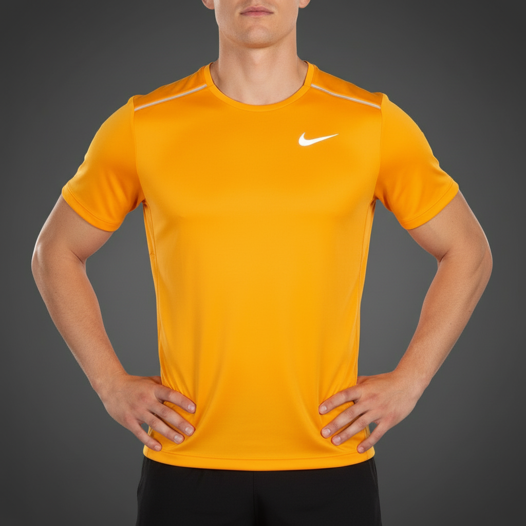 Nike Miler 1.0 Laser Orange T-Shirt
