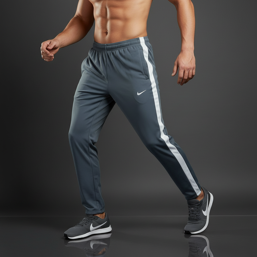 Nike Challenger Performance Grey Woven Bottoms