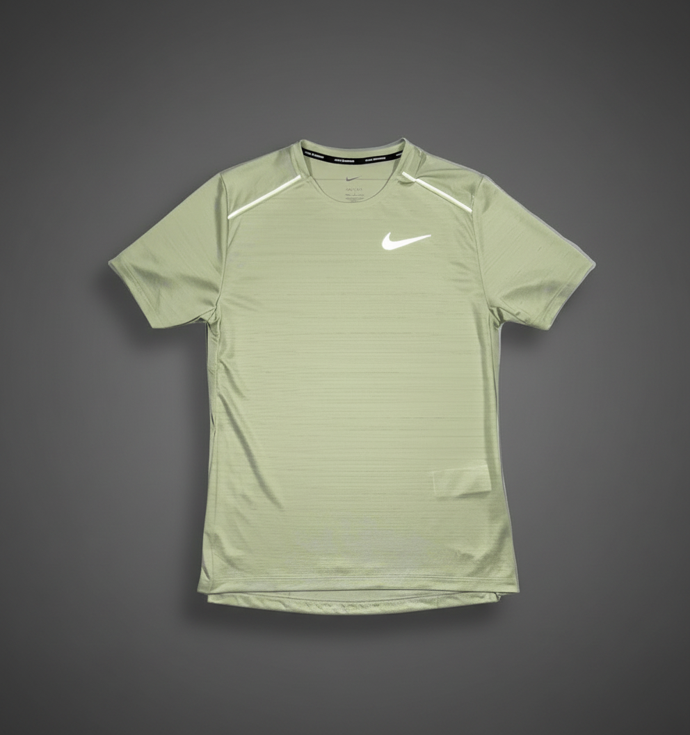 Nike Miler 1.0 Olive Aura T-Shirt