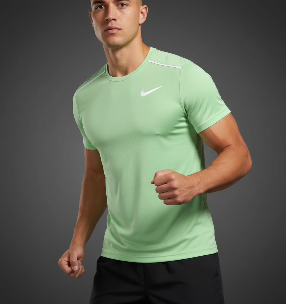 Nike Miler 1.0 Vapour Green T-Shirt