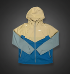 Nike Repel Windrunner Beige and Blue Jacket