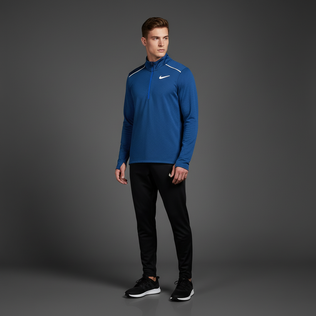 Nike Element Deep Blue 1/4 Zip