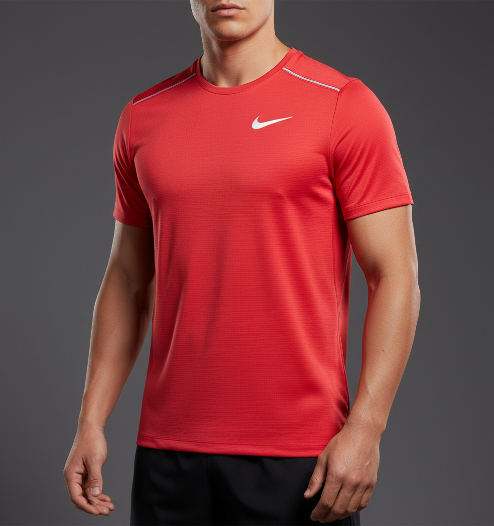 Nike Miler 1.0 Hot Punch T-Shirt