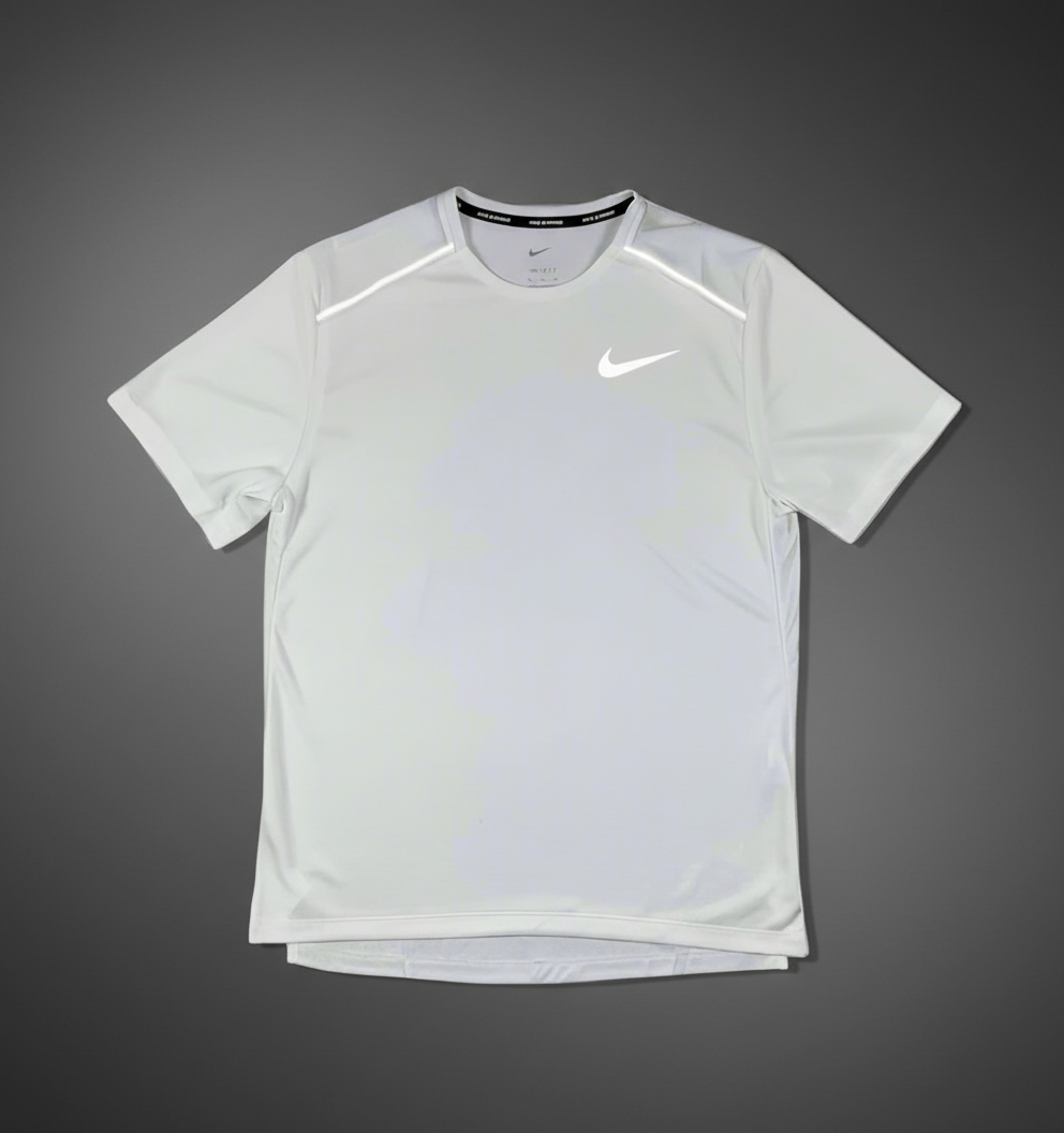 Nike Miler 1.0 White T-Shirt