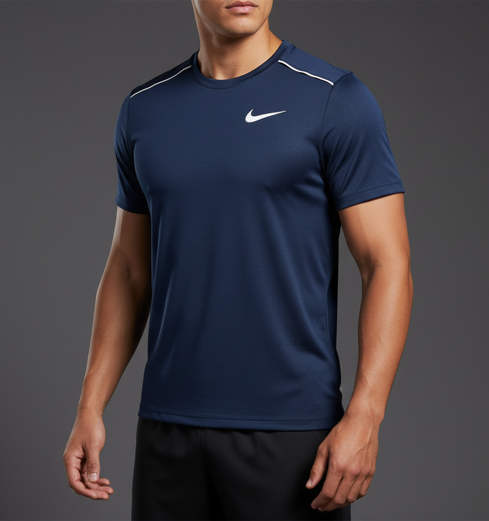 Nike Miler 1.0 Midnight Navy T-Shirt