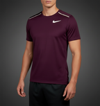 Nike Miler 1.0 Maroon T-Shirt