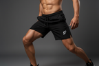 Black ELEV8 Shorts