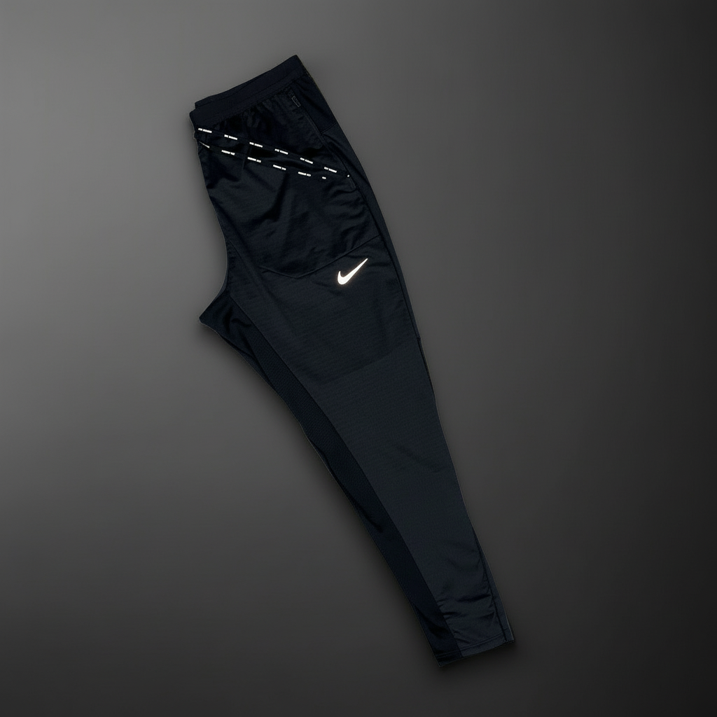 Nike Windrunner Thunder Blue Jacket w/ Black Phenom Bottoms Set