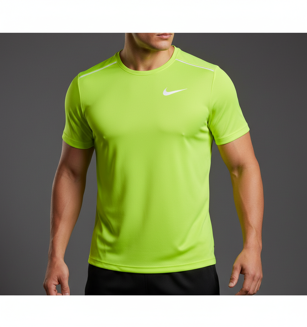 Nike Miler 1.0 Neon T-Shirt