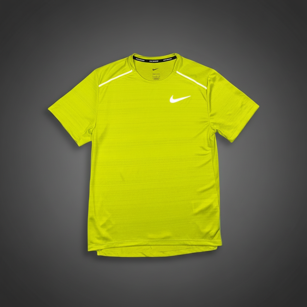 Nike Miler 1.0 Lime T-Shirt