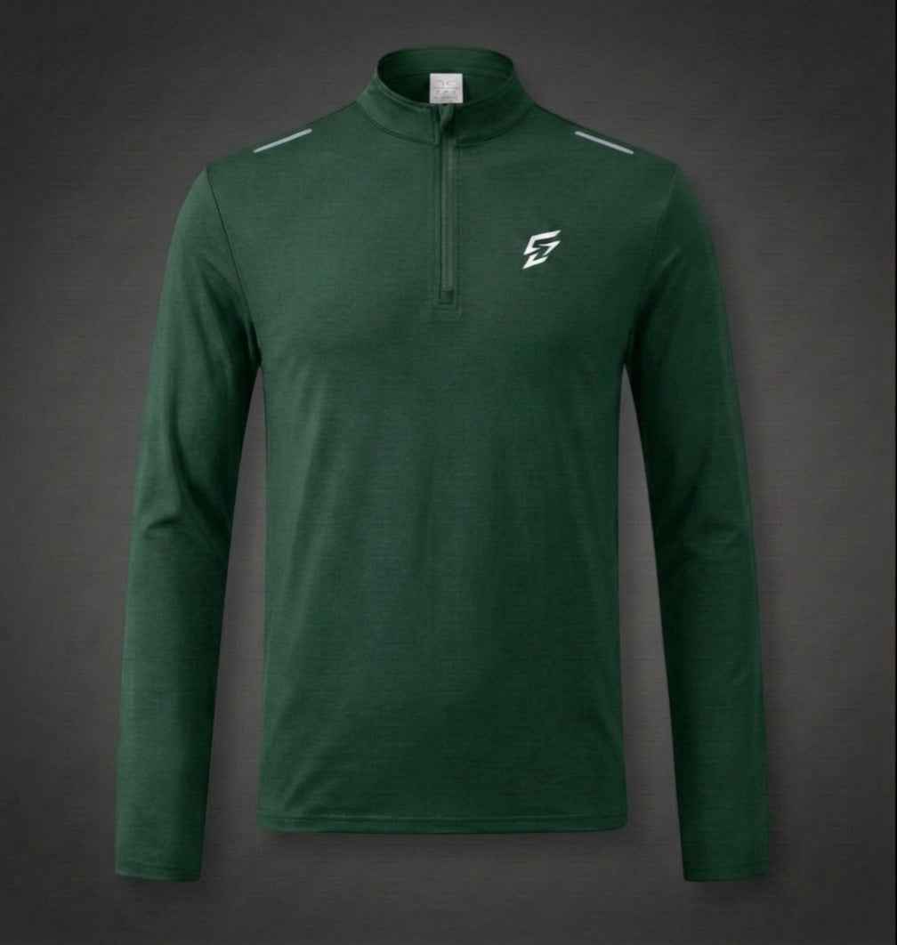 Green ELEV8 Active 1/4 Zip 2.0