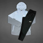 Nike Windrunner Cobalt Bliss Jacket w/ Black Phenom Bottoms set