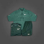 Nike Element Vintage Green 1/4 Zip Set