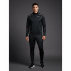 Nike NK Element Black 1/4 Zip w/ Black Phenom Bottoms Set
