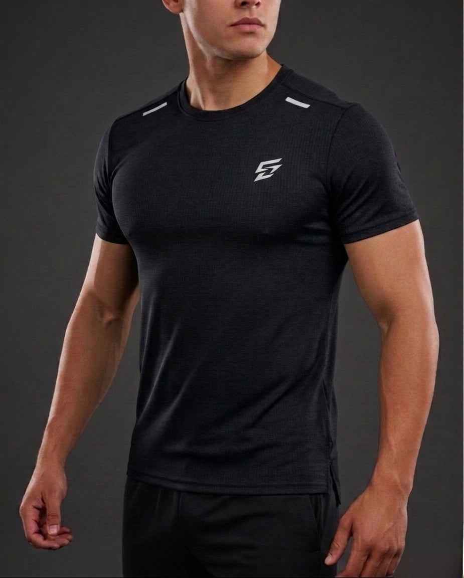 Black ELEV8 Active T-Shirt 2.0