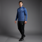 Nike Therma Royal Blue 1/4 Zip w Black Phenom Bottoms Set