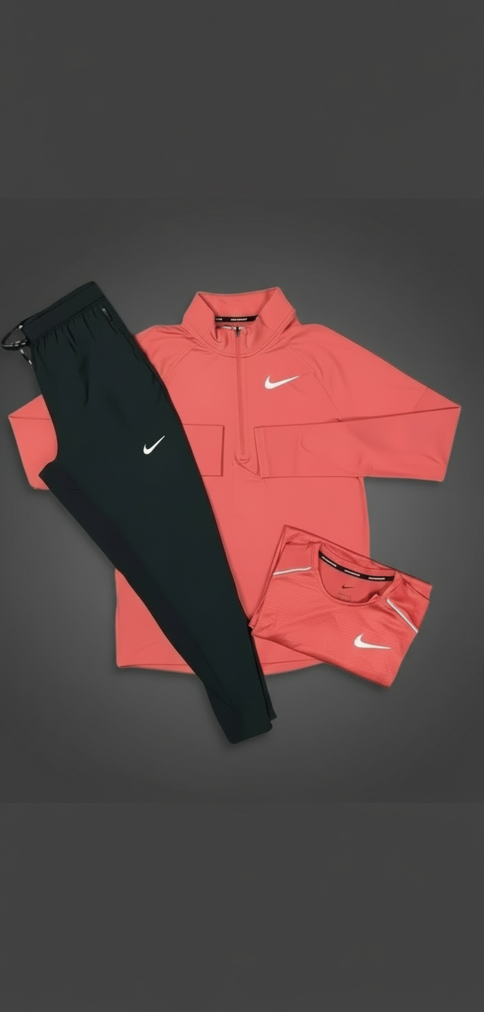 Nike Adobe Therma 1/4 Zip w/ Black Phenom Bottoms Set