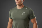 Olive Grey ELEV8 T-Shirt
