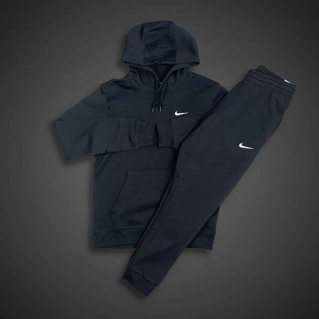 Nike Club Fleece Black Set
